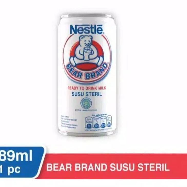 

Terkini Susu Steril BEAR BRAND (189 ml) Ready to Drink Milk / Susu Beruang