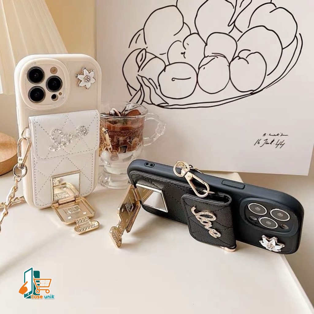 GC06 SOFTCASE TAS TALI RANTAI FOR INFINIX SMART HD 4 5 6 6 PLUS NOTE 8 11 PRO 12 G26 HOT 6 7 20 20S  20I 30 30I 30 PLAY CS5388