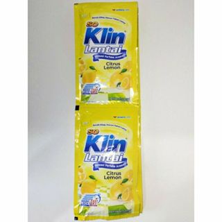 Soklin Lantai 25ml Sachet 1reneng 12Sachet / Soklin Lantai / Rencengan kuning
