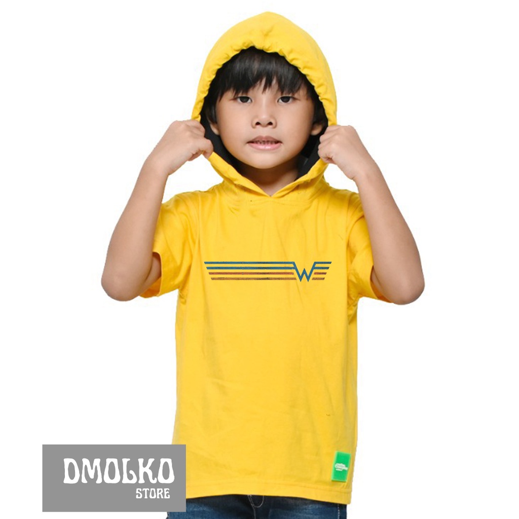 Kaos Hoodie Cotton Everyday Band Weezer 2 Anak Size XS - XL Kaos Kapucong Premium