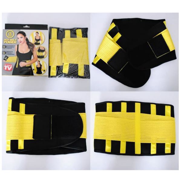 KORSET PELANGSING HOT SHAPER HOT BELT POWER KORSET NEOTEX WANITA  PRIA PEMBAKAR LEMAK PERUT BUNCIT