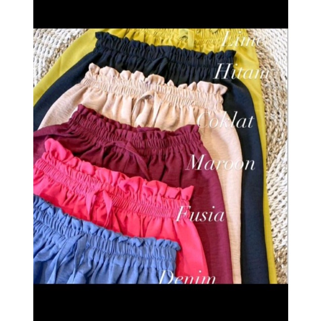 CELANA KULOT CRINGKLE PREMIUM / KULOT AIRFLOW / CELANA KULOT JUMBO