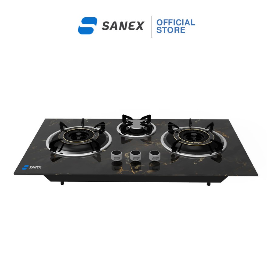 KOMPOR GAS TANAM 3 TUNGKU SANEX SN-KT301 / GAS STOVE