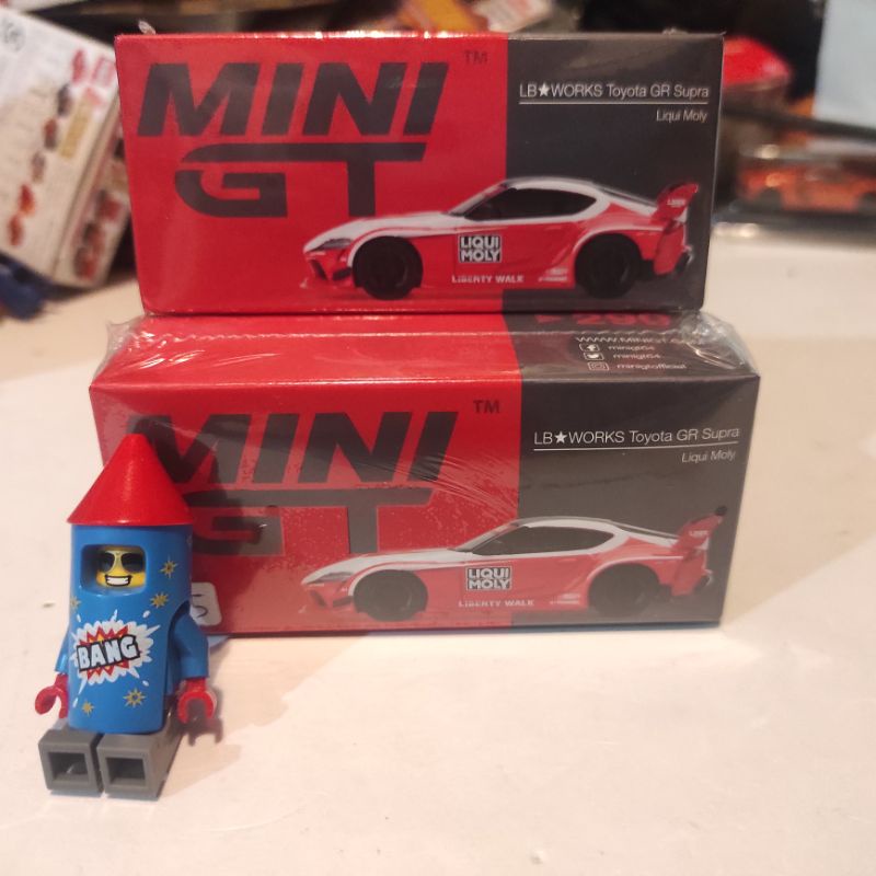 Mini GT 290 LBWK LB Works Toyota GR Supra Liqui Moly RHD