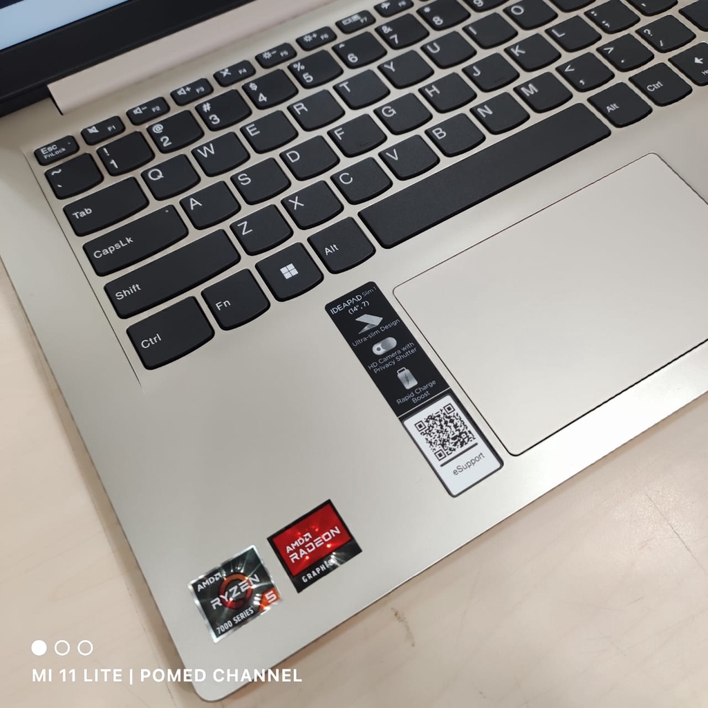 Laptop Desain Lenovo Ideapad Slim 1 14 AMD Ryzen 5 7520U 8GB 512GB 14" FHD Windows 11 Home