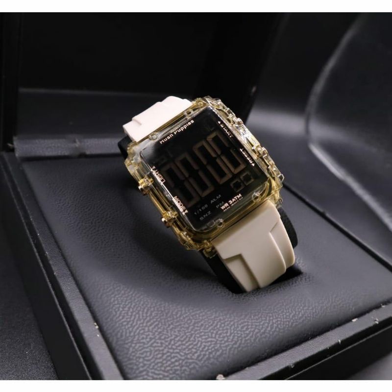 Jam Tangan Hush Puppies Digital Anti Air Terlaris Pria Bisa COD