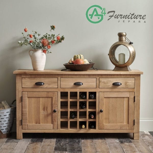 Bufet Dapur Jati Klasik Drokbriw Saw