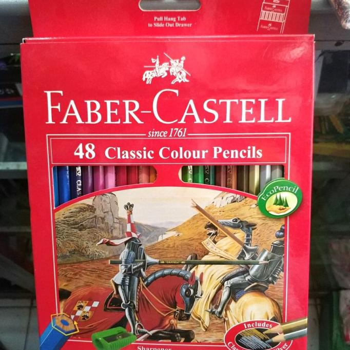 

Pensil Warna Faber-Castell 48 Warna Panjang
