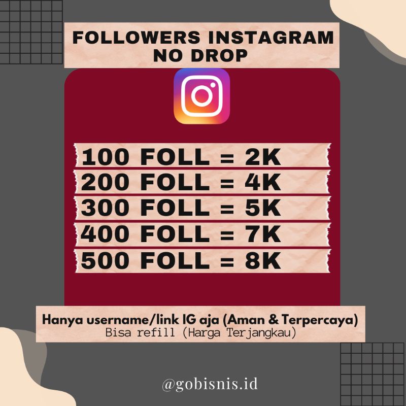 Followers Instagram No Drop