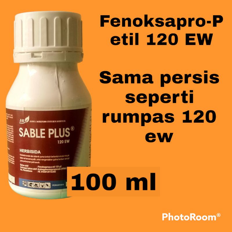 Sable Plus 100ml herbisida selektif kacang bawang cabe rumpas 120EW nugras ricestar agil