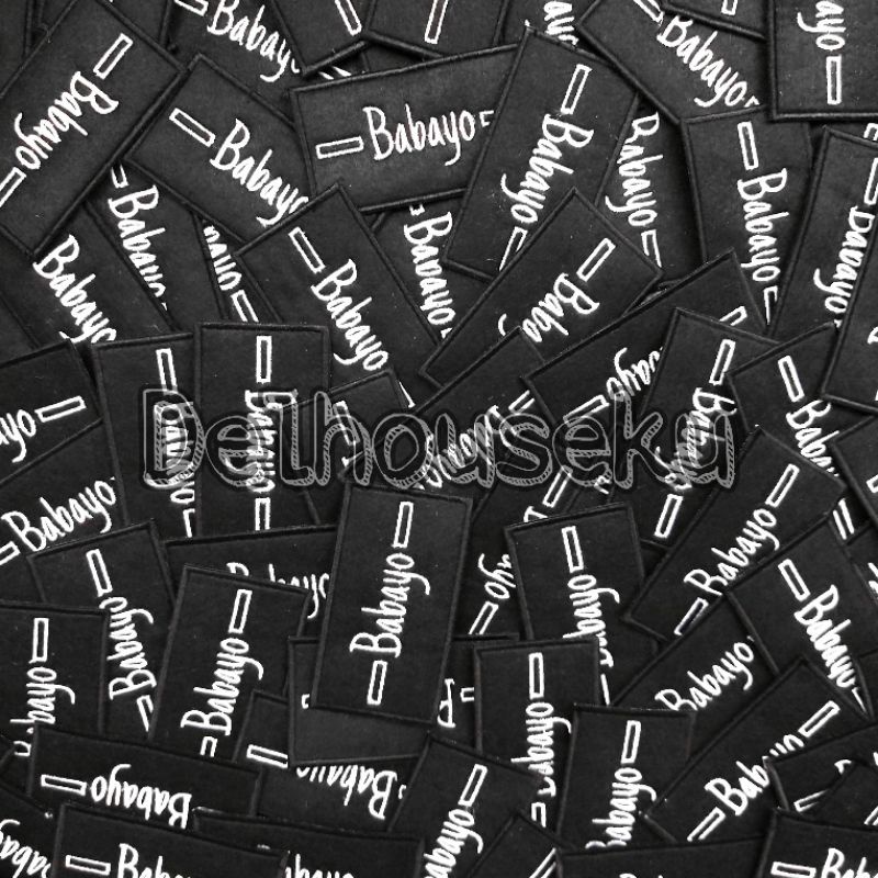Babayo Patches Patch Emblem Bordir Kancing Aksesoris Fashion