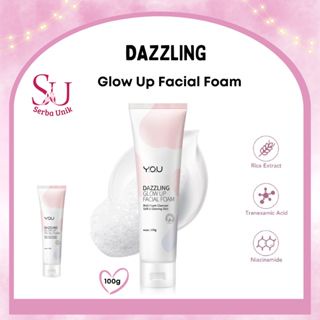 YOU Dazzling Glow Up Facial foam / Sabun Wajah / Facial Wash / Pembersih Wajah