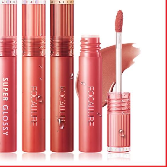 ❅ Focallure Lip Tint Glossy Jelly Clear Dewy Liptint Focallure (FA-208) ❋