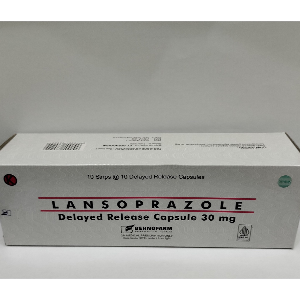 LANSOPRAZOLE BERNOFARM STRIP 10 KAPSUL