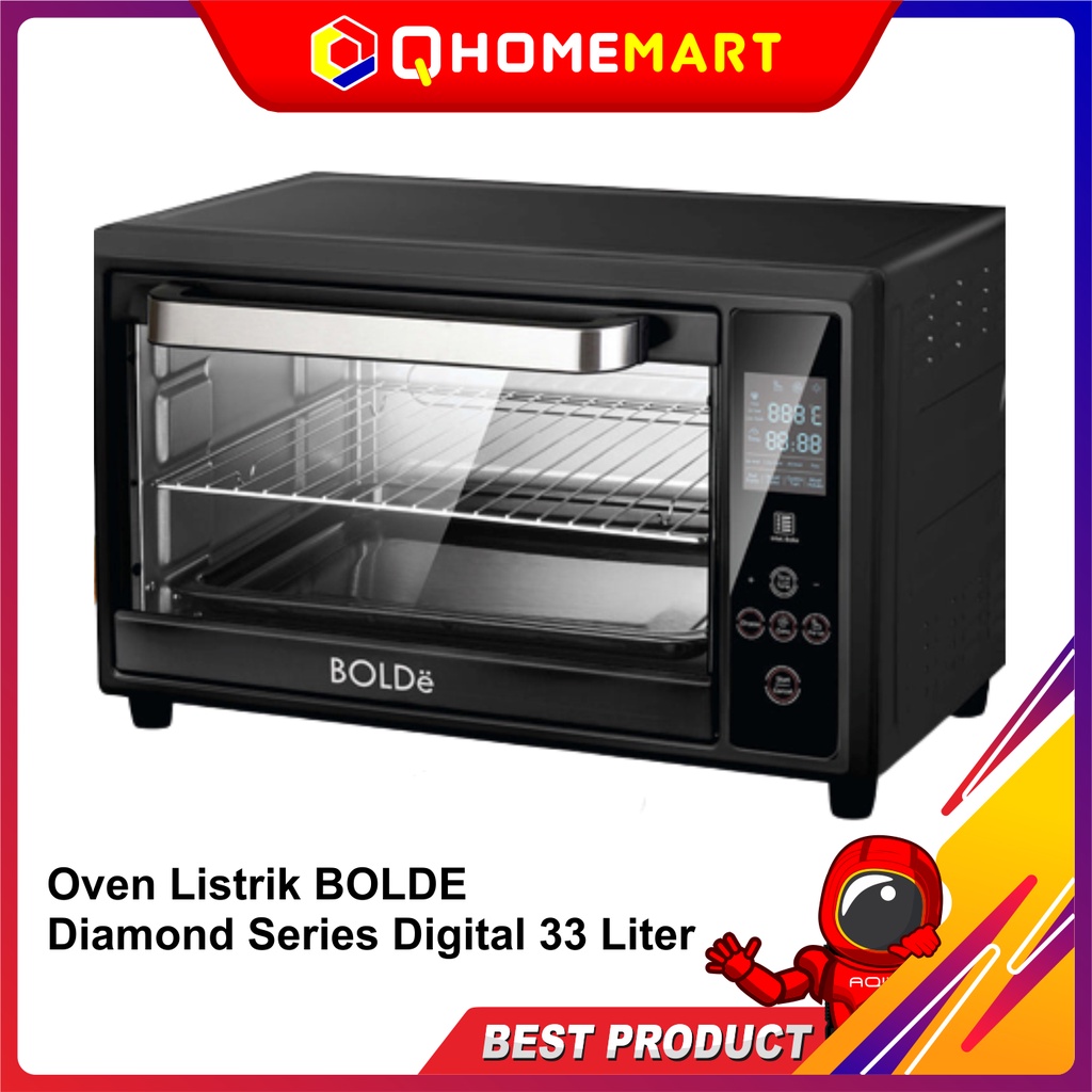 Oven Listrik BOLDE Diamond Series Digital 33 Liter