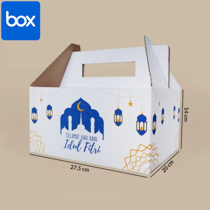 

Box Jinjing Lebaran Dus Toples Kuker Idul Fitri Box 4 Toples 500Gr 080