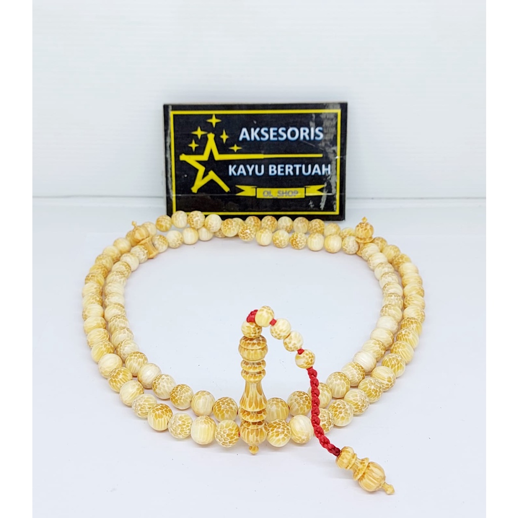 TASBIH KAYU LIWUNG JENAR 8 MM