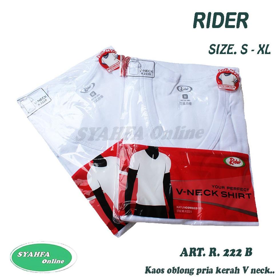 Terbaru Ori Rider - Kaos Dalam Pria / Kaos Rider / Oblong Rider / Rider / Kaos / Oblong Pria / Kaos 
