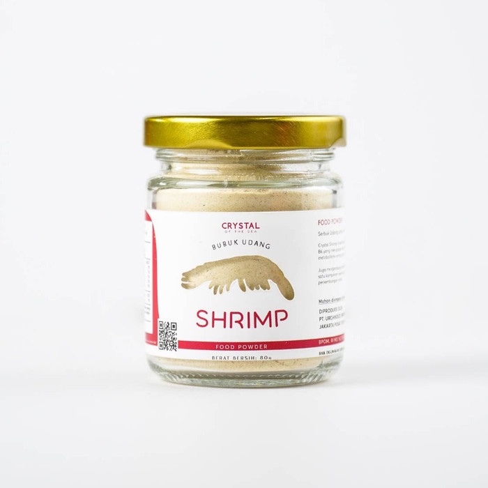 

(BPOM Certified) 80GR Shrimp Food Powder / Bubuk Udang / Umami Powder