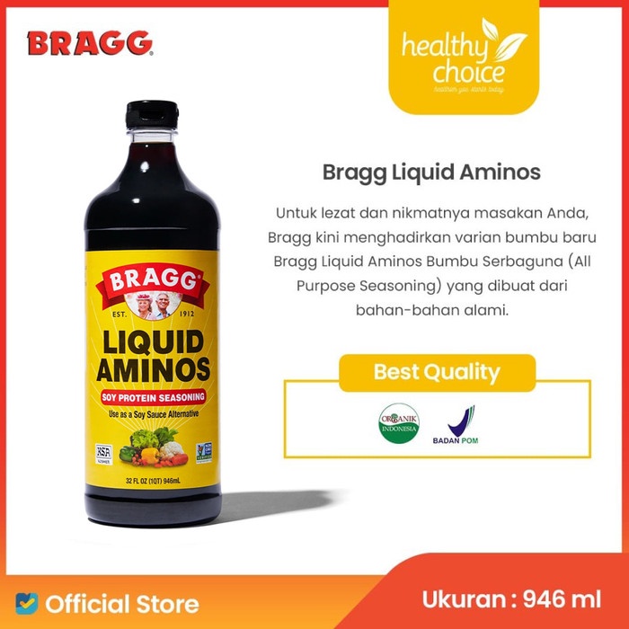 

Bragg Liquid Aminos Bumbu Serbaguna 946 ml
