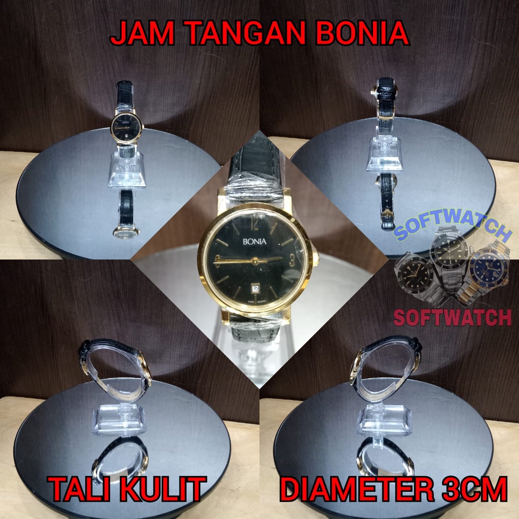 JAM TANGAN ARLOJI BONIA ASLI 100% ORIGINAL WANITA