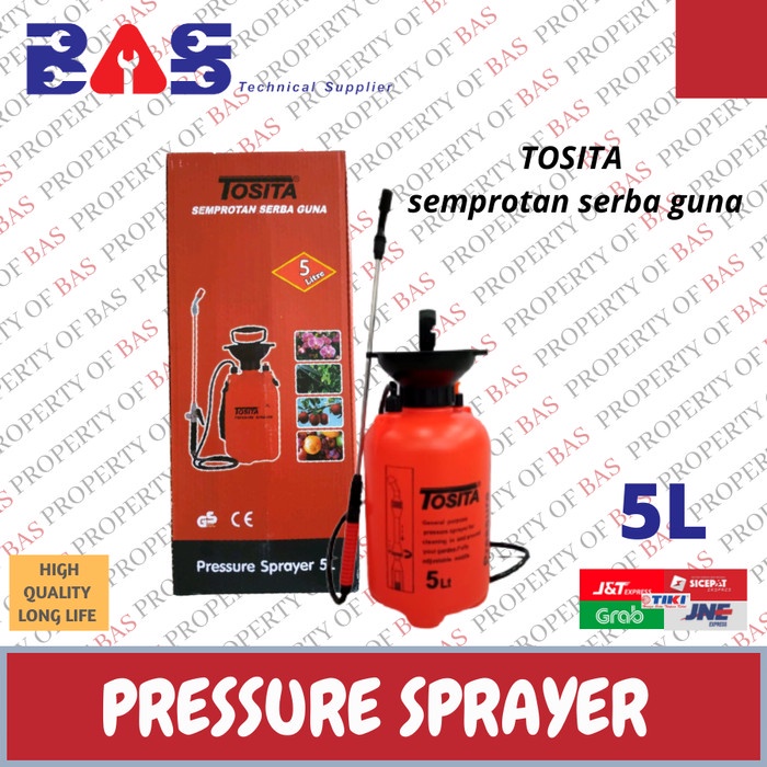 Best Seller Botol Pressure Sprayer Tosita / Pressure Sprayer