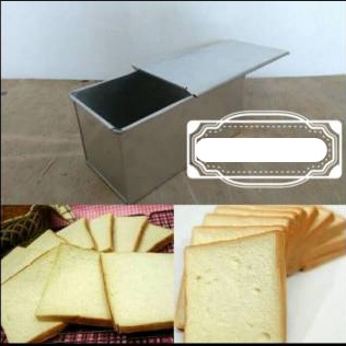 Loyang Roti Tawar Tutup Alumunium 22x11x11 cm