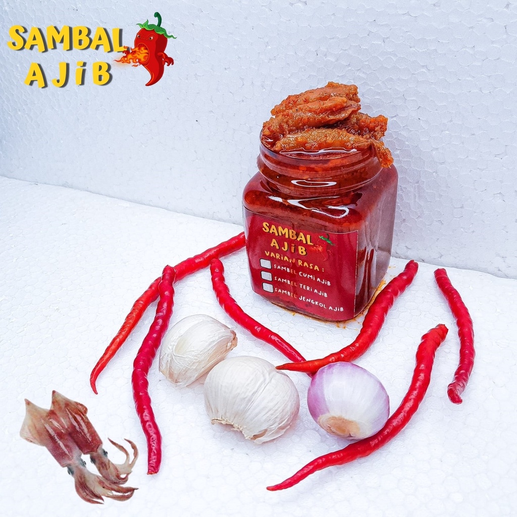 

TERMURAHH SAMBAL CUMI AJIB 200 GRAM SAMBEL AJIB| SAMBEL CUMI