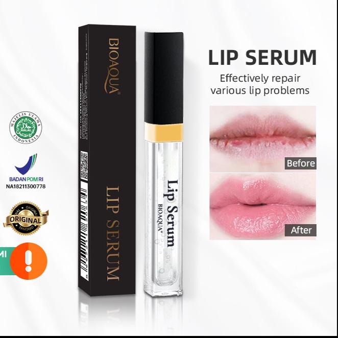 ➶ BIOAQUA -  Lip Serum 6ml Moisturizing Pelembab bibir / Serum Bibir  ➳