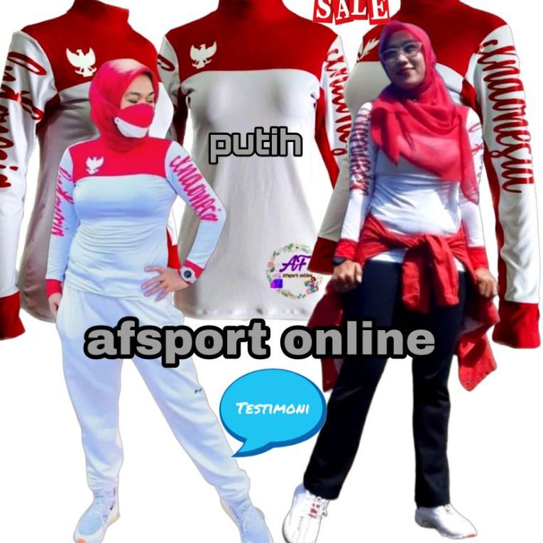 REKOMENDASI baju senam garuda merah putih Indonesia spesial 17agustus