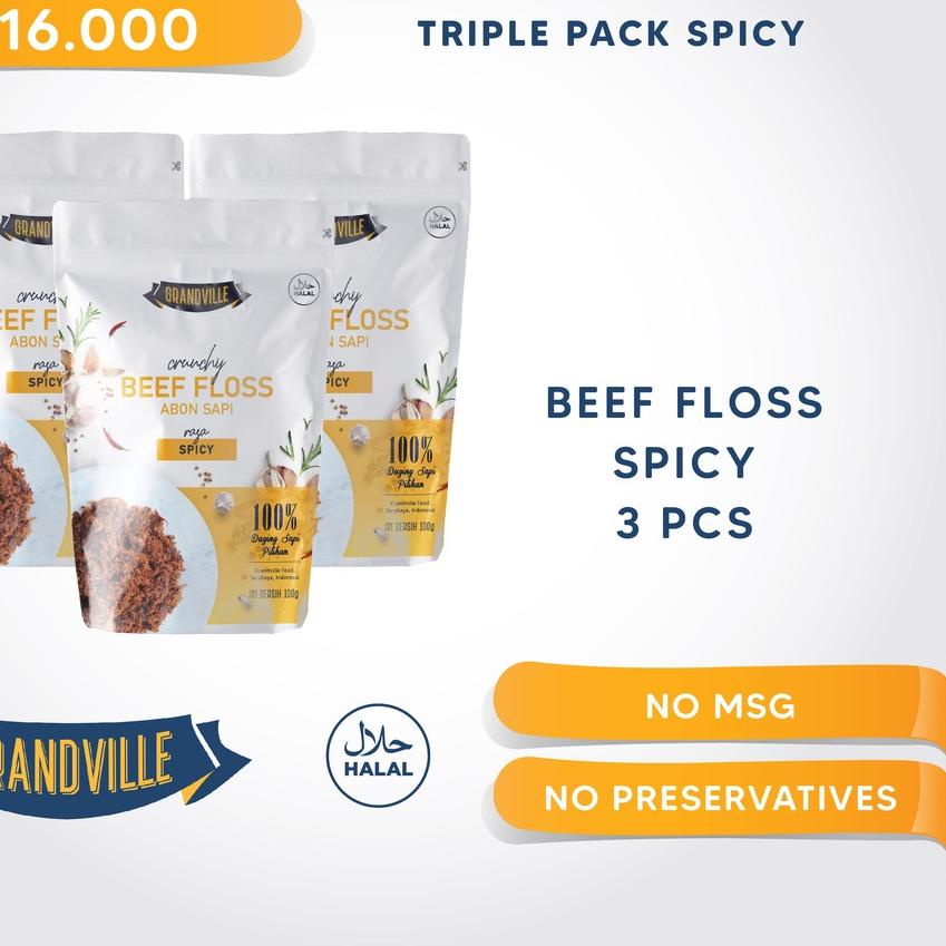

⅍ Grandville Abon SAPI Crunchy Triple Pack Spicy ♦