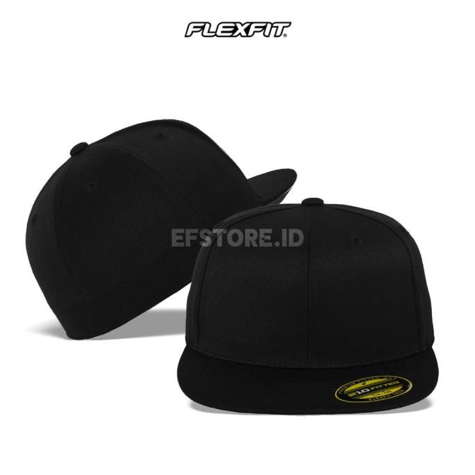 Topi Polos Snapback Flexfit Yupoong 6210 Original