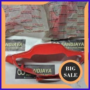 perkakas Cover Handle FR Batok Headlamp Lampu Depan MERAH KAWASAKI BLITZ BLITZ E JOY Asli Original K