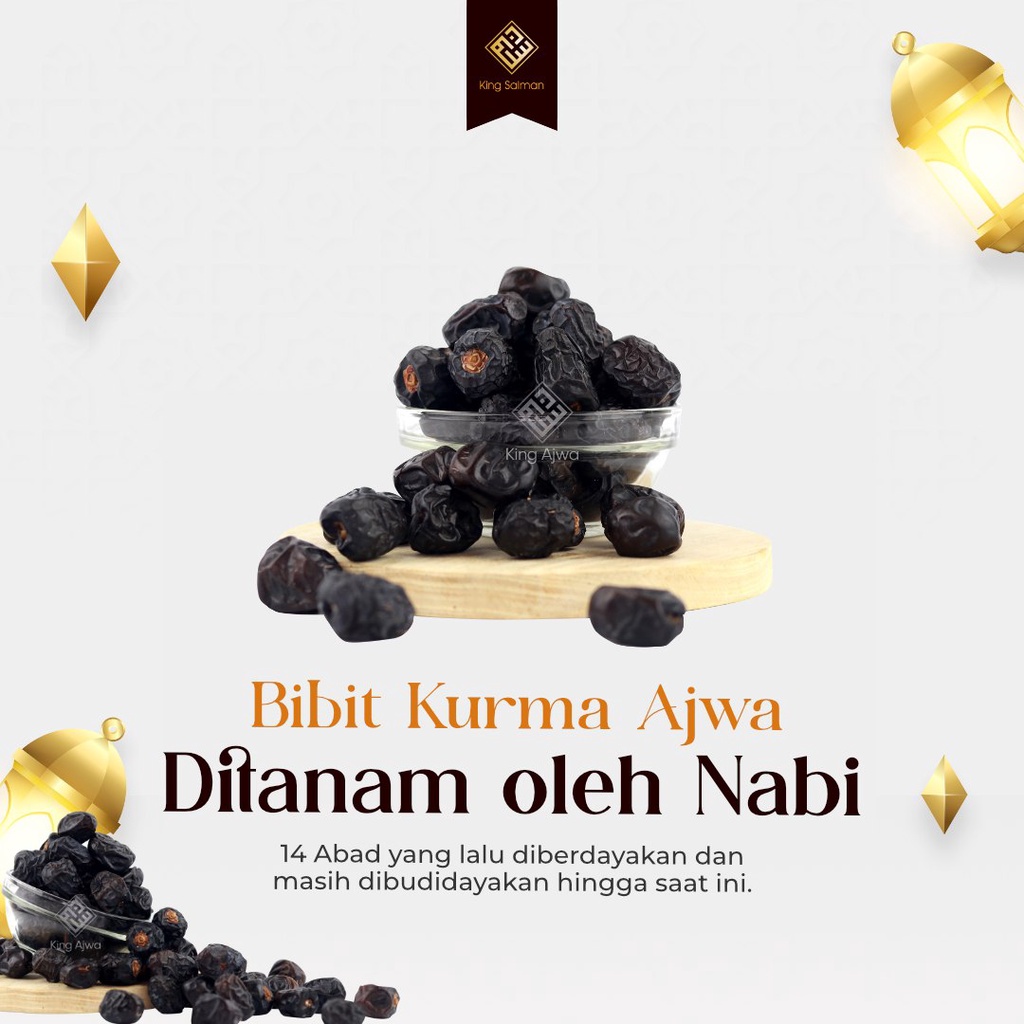 

Kurma King Ajwa Madinah Kualitas VIP Eksklusif