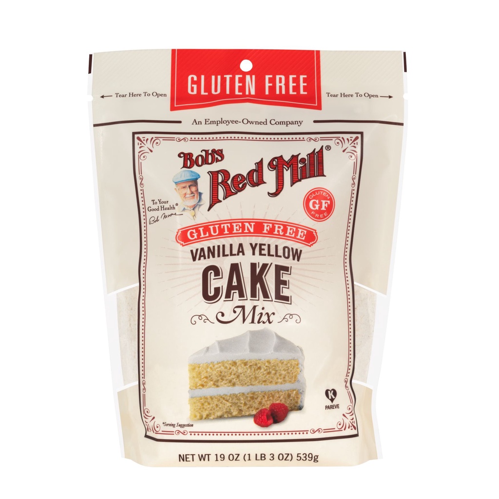 

Bob’s Red Mill Gluten Free Vanilla Yellow Cake Mix 539 gr