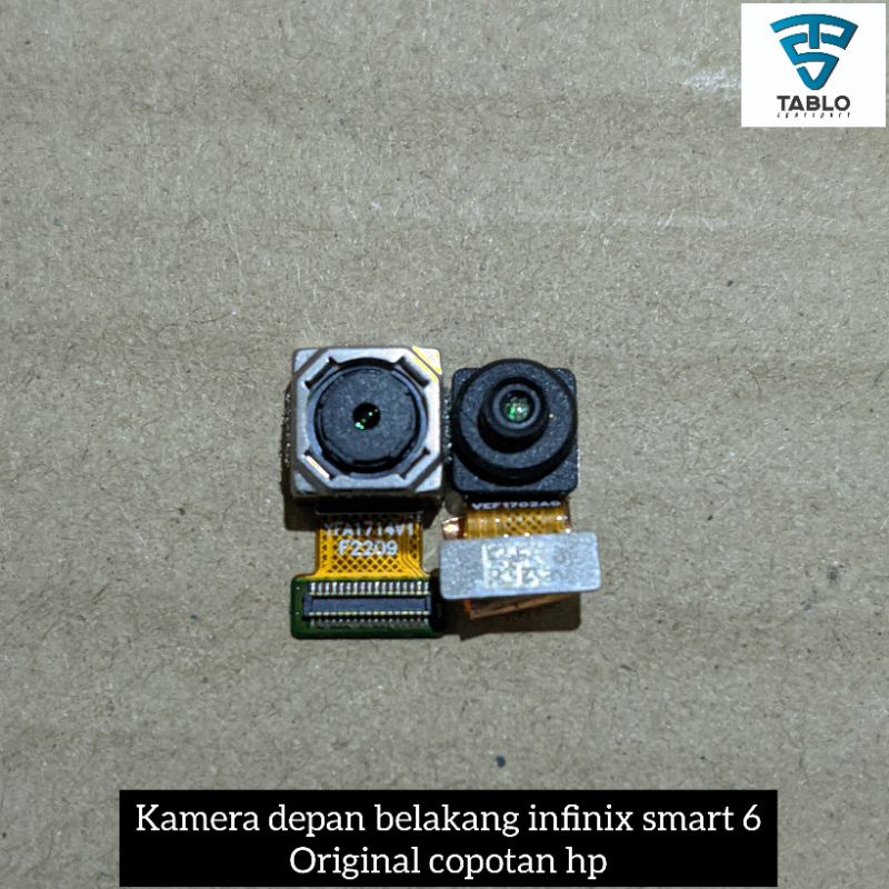 modul kamera depan belakang second original pabrik copotan hp Infinix smart 6 hd bergaransi ✅