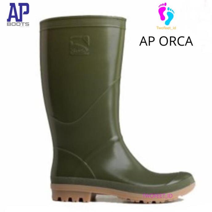 AP BOOTS ORCA / Sepatu Ap Boots ORCA / Sepatu Boots Anti Hujan &Banjir