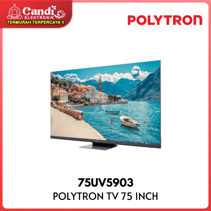 POLYTRON Mini LED Quantum 4K UHD 75 Inch Smart TV 75UV5903