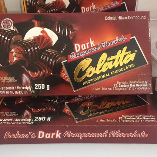 

Harga Bagus Cokelat Colatta Dark Compound 250gr