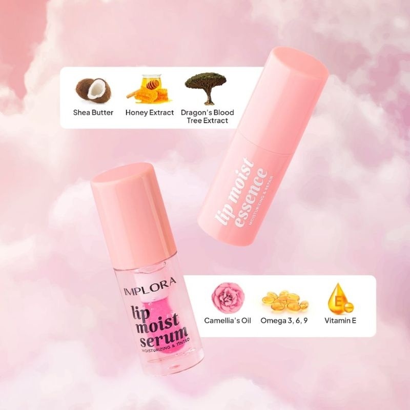 Implora Lip Moist Serum Melembabkan Merawat Bibir