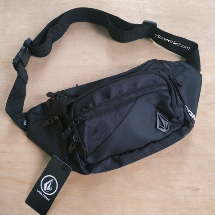tas volcom tas selempang pria tas pinggang weistbag tas distro