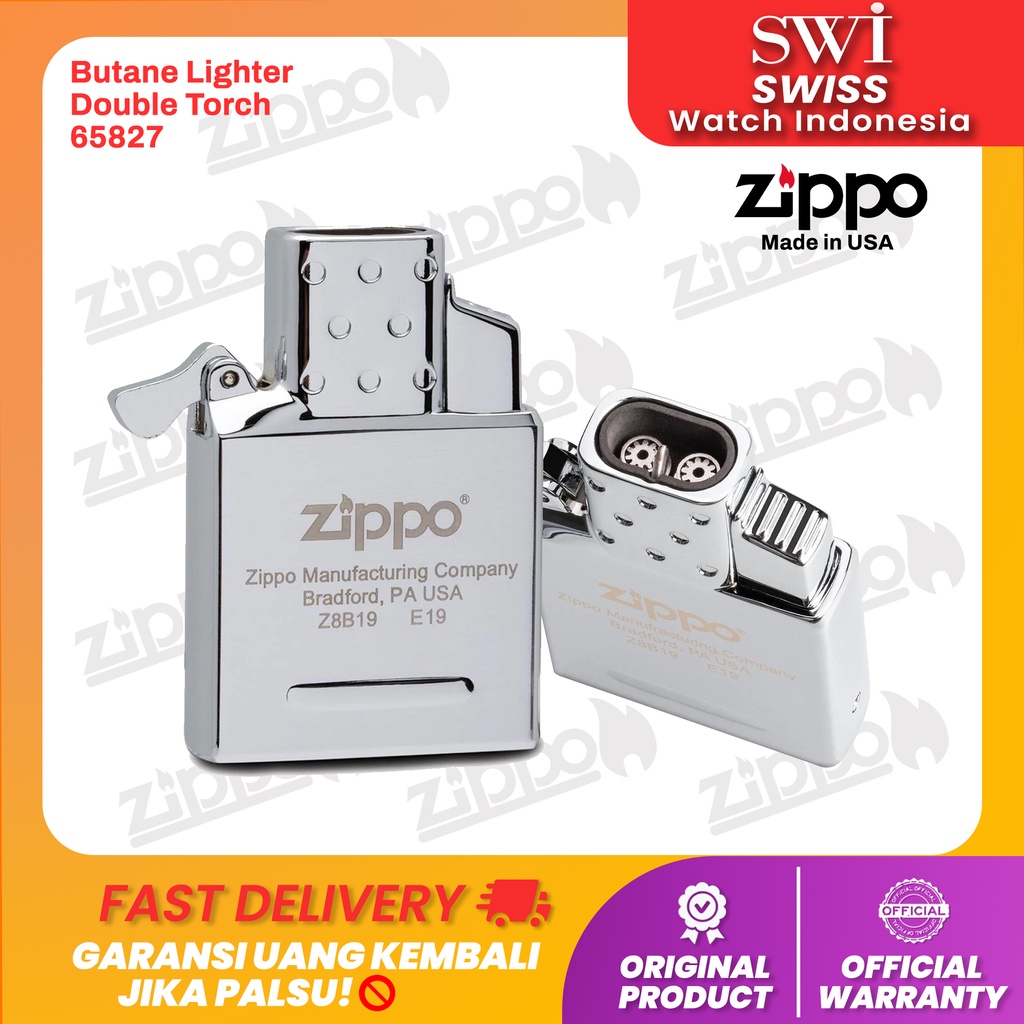 Zippo Butane Lighter Insert - Double Torch