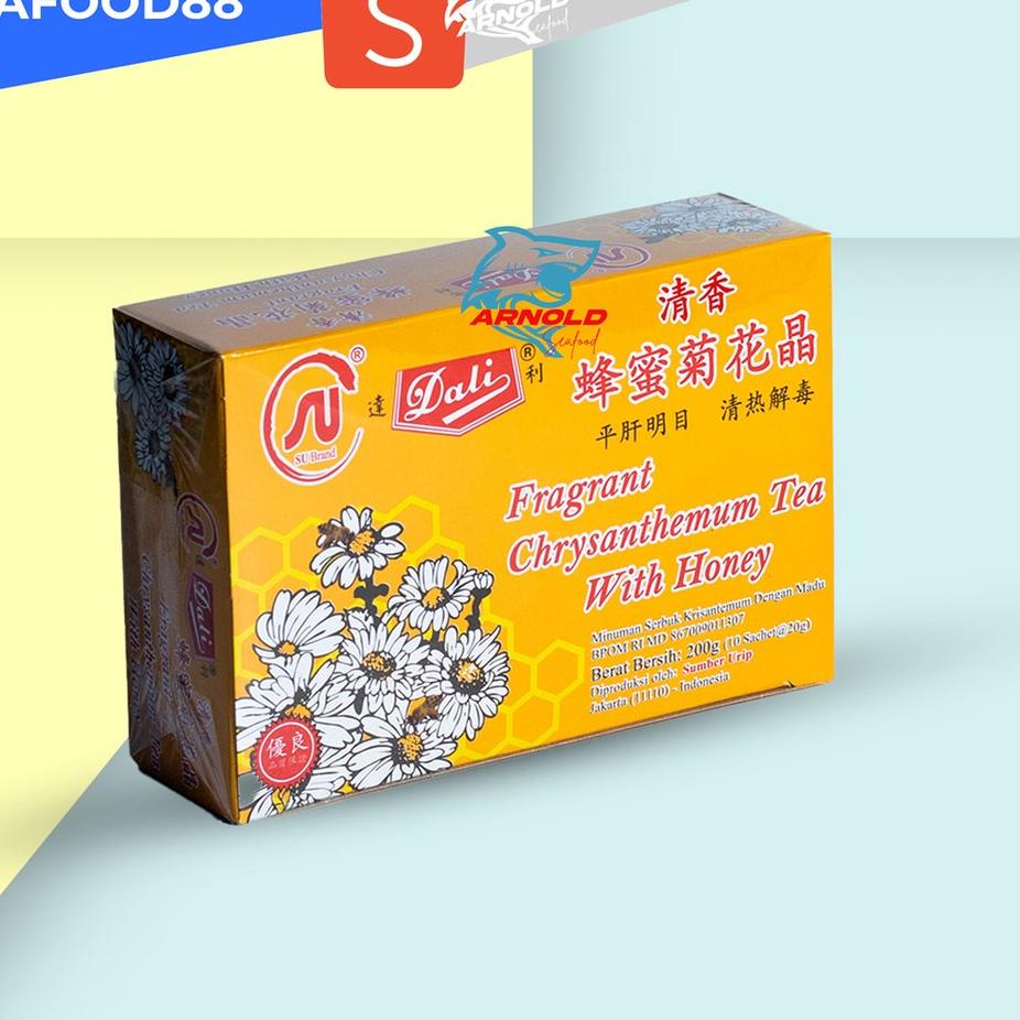 

Klaim promo Dali Crysanthemum tea with honey su brand 200gr / teh bunga dengan madu (free packing)
