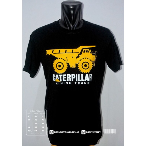 KAOS CATERPILLAR 2 (KAOS ANAK TAMBANG)