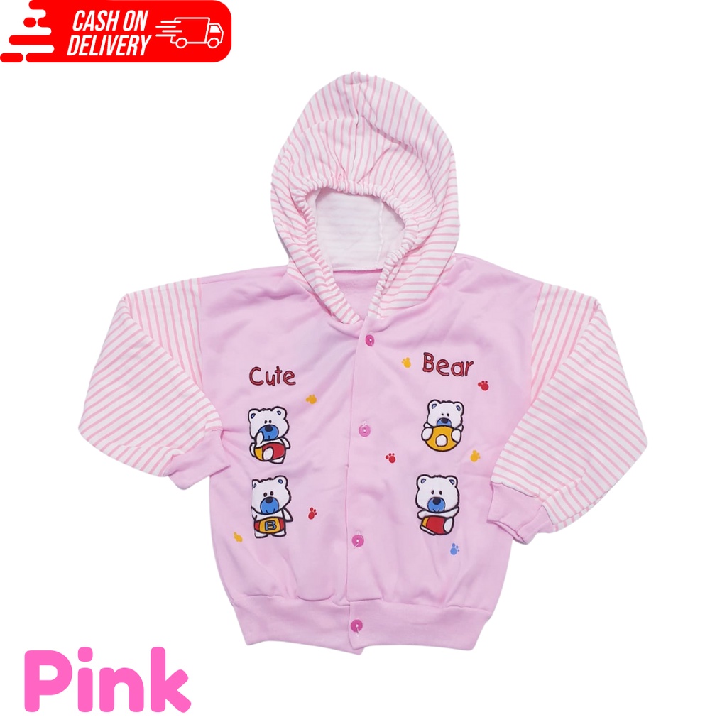 Jaket Anak Mantel Hangat Anak Usia 1-2 Tahun Baju Baby Gracia