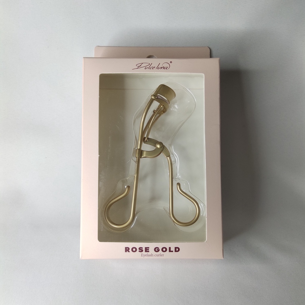 KKV - Dulce Luna Pink Gold Series Wide Angle Curling Eyelash Curler