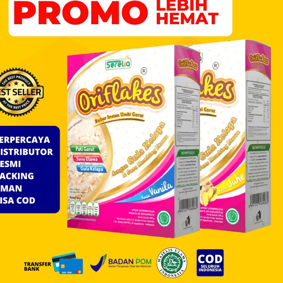 

✿ ORIFLAKES GASTRO Sereal Umbi Garut 350gram ☂