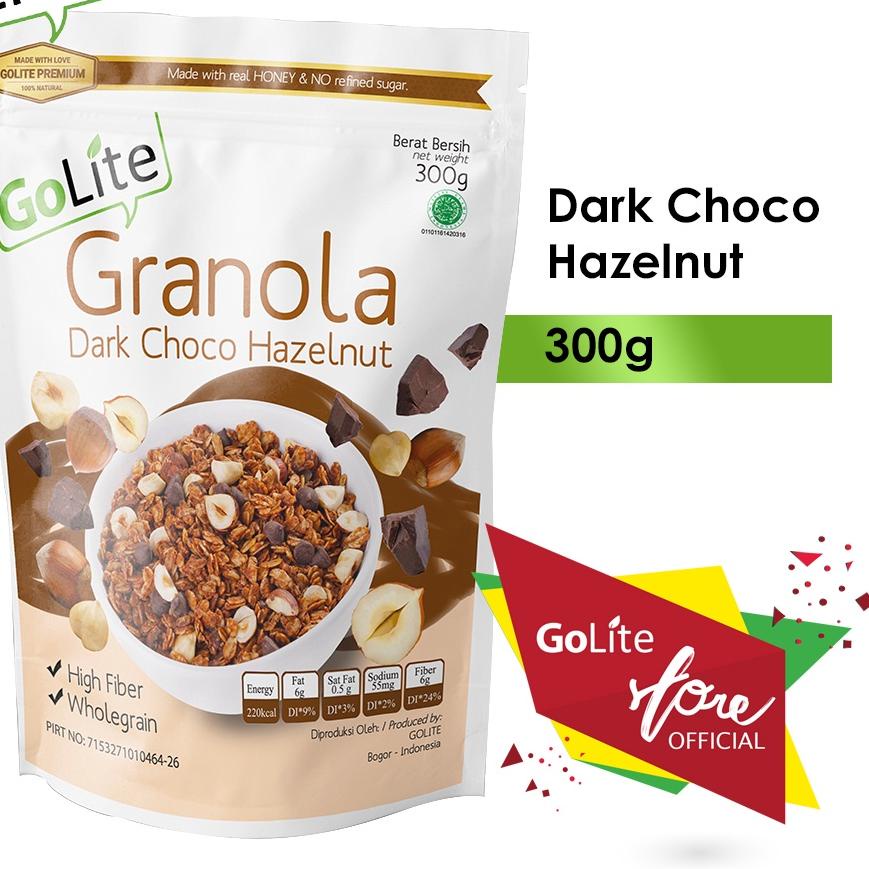 

✩ Granola GoLite Dark Choco Hazelnut Toasted Muesli 300g ➽