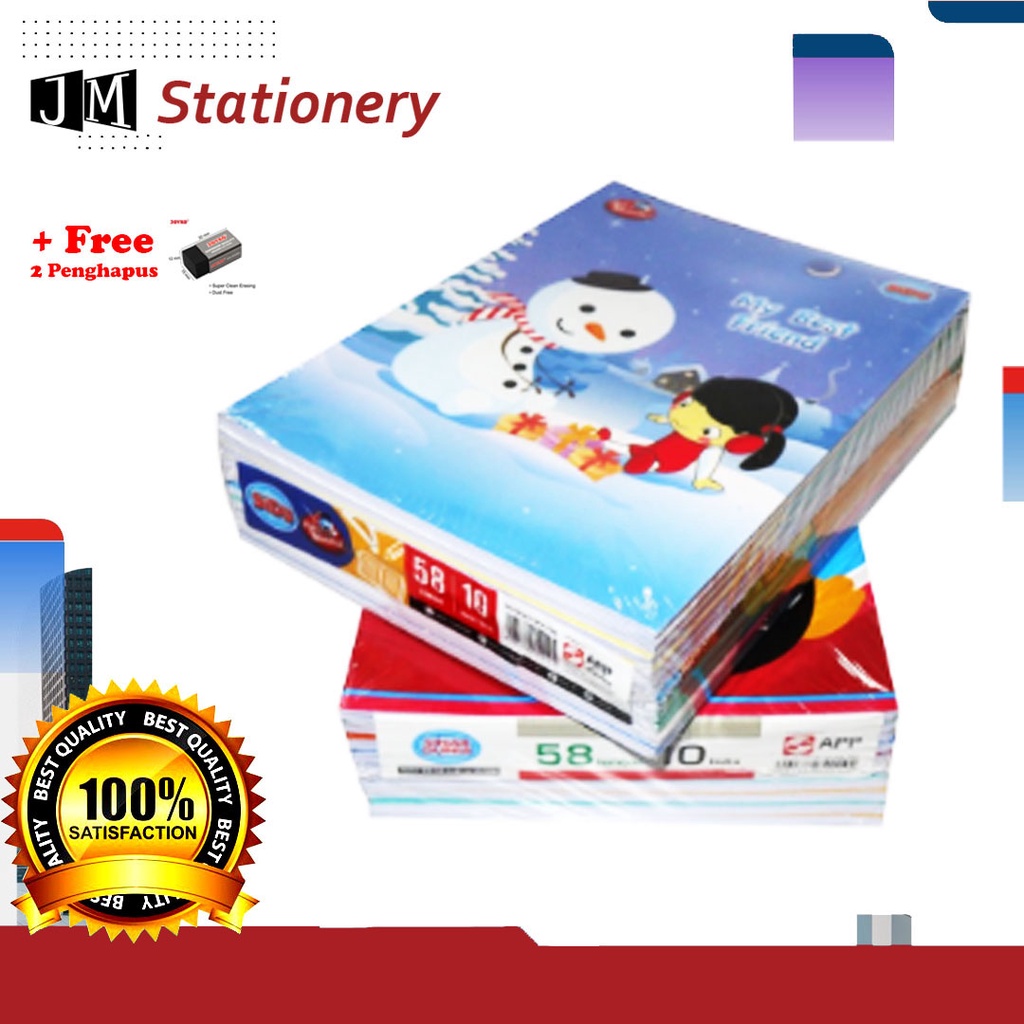 

Buku Tulis SIDU isi 58 Lembar - 1 pack isi 10 Buku