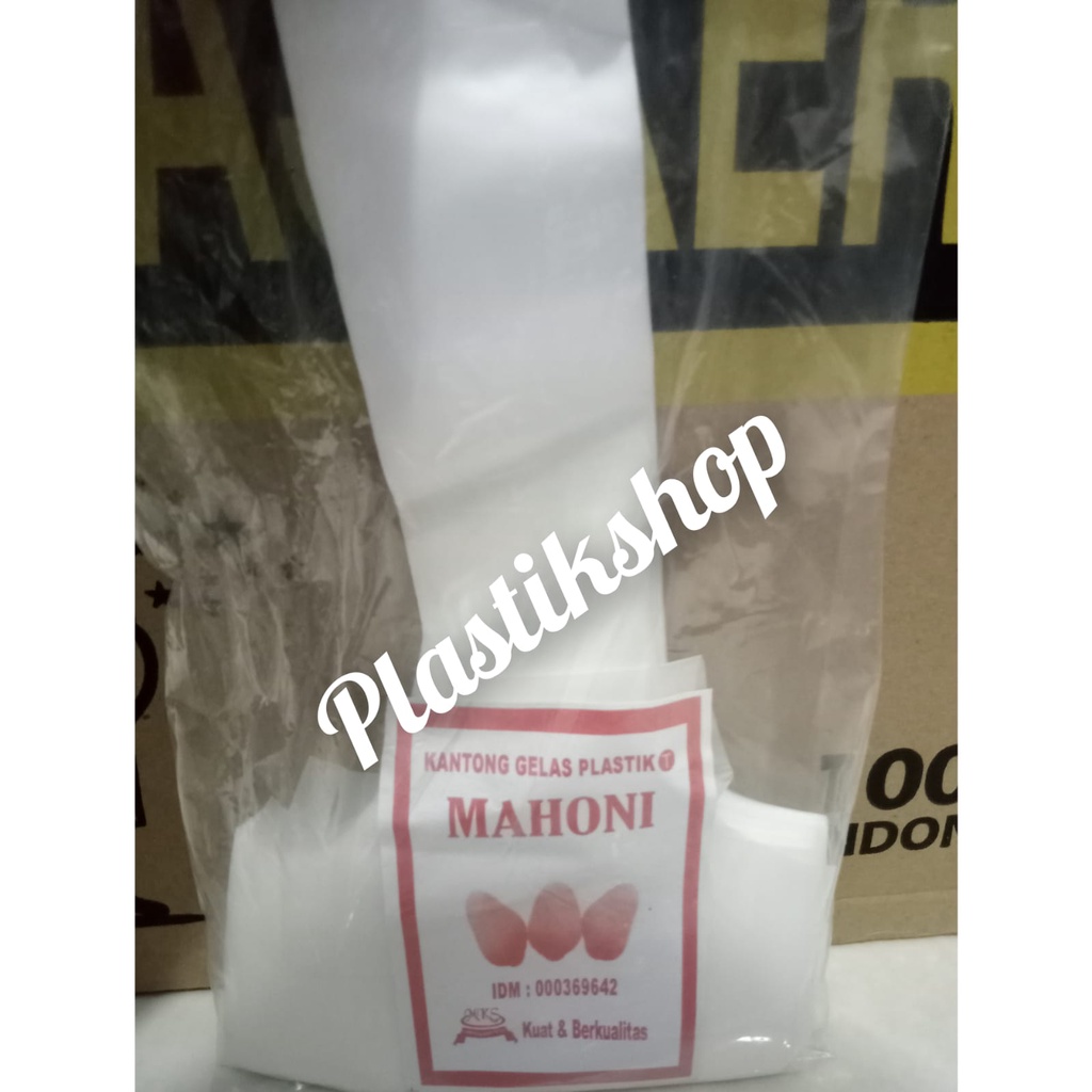 kantong plastik HD T CUP / plastik takeaway model T